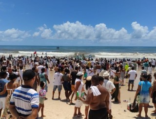 Comemorações de 02 de Fevereiro - Dia de Iemanjá, em Guaibim, município de Valença