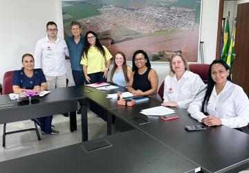 Cruz Vermelha Brasileira de MS realiza reunião com Prefeito de Chapadão do Sul e apresenta resultados das ações humanitárias