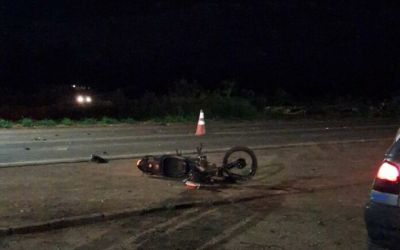 Motociclista morre em acidente com caminhonete na MS-164